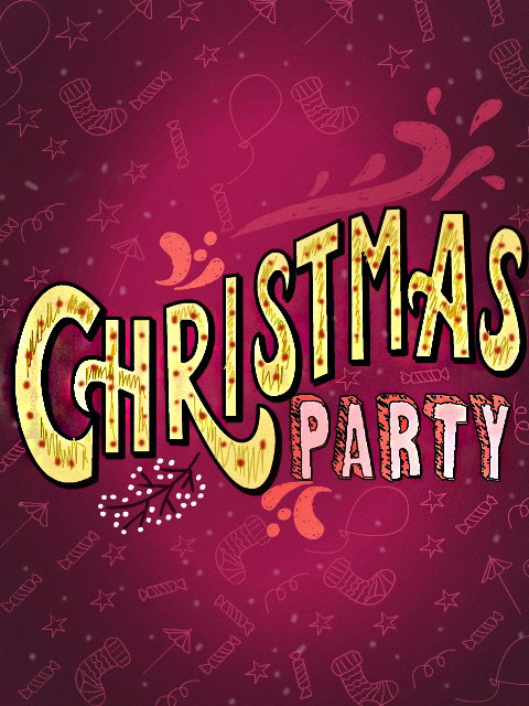 Christmas Party Invitation Card