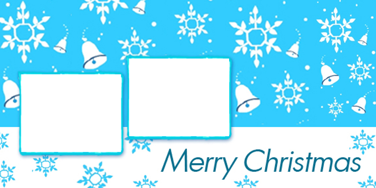 Festive Winter Snowflake Christmas Card