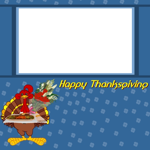Happy Thanksgiving Photo Card