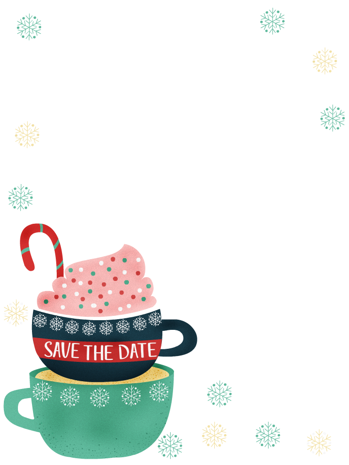 San Francisco Snowman Holiday Card