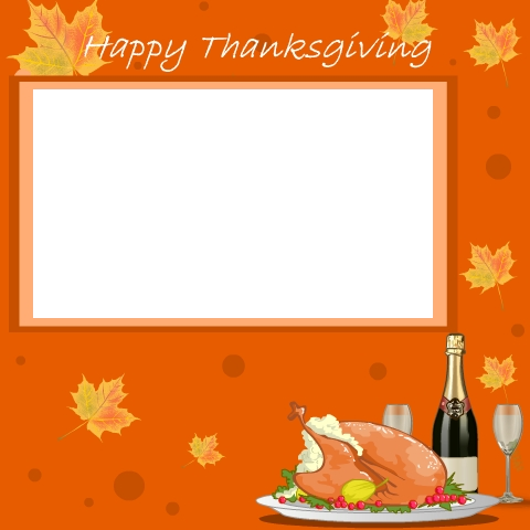 Happy Thanksgiving Photo Card