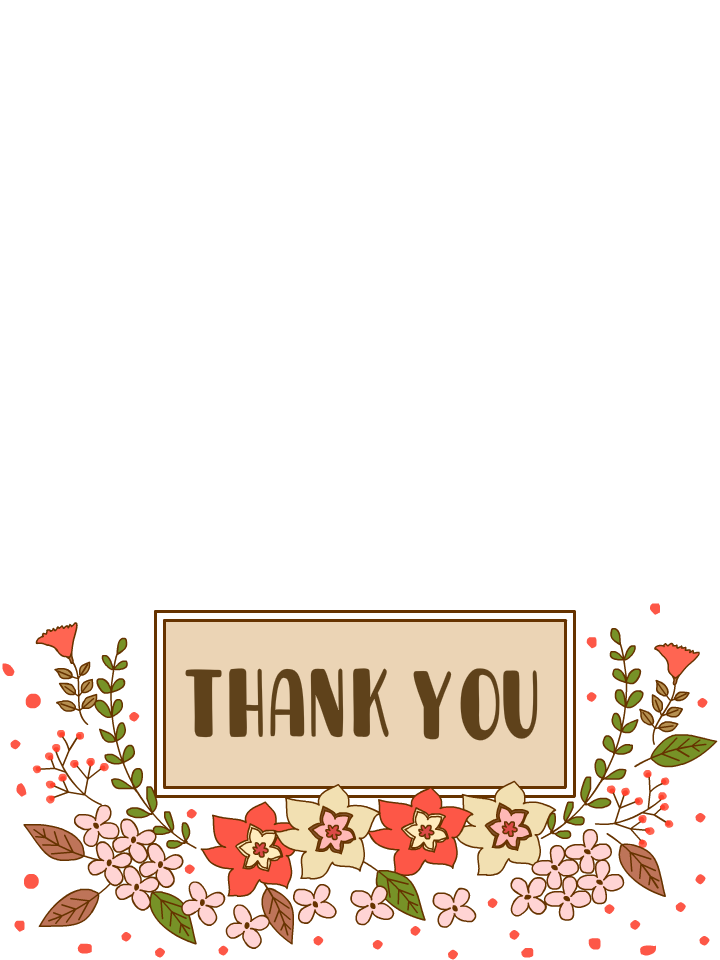 Thank You Garden Silhouette
