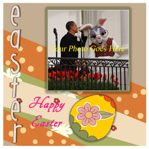 Easter Celebration Family Photo Card