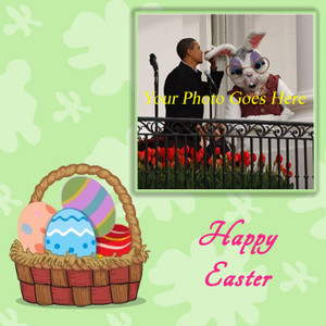 Easter Family Photo Greeting Card